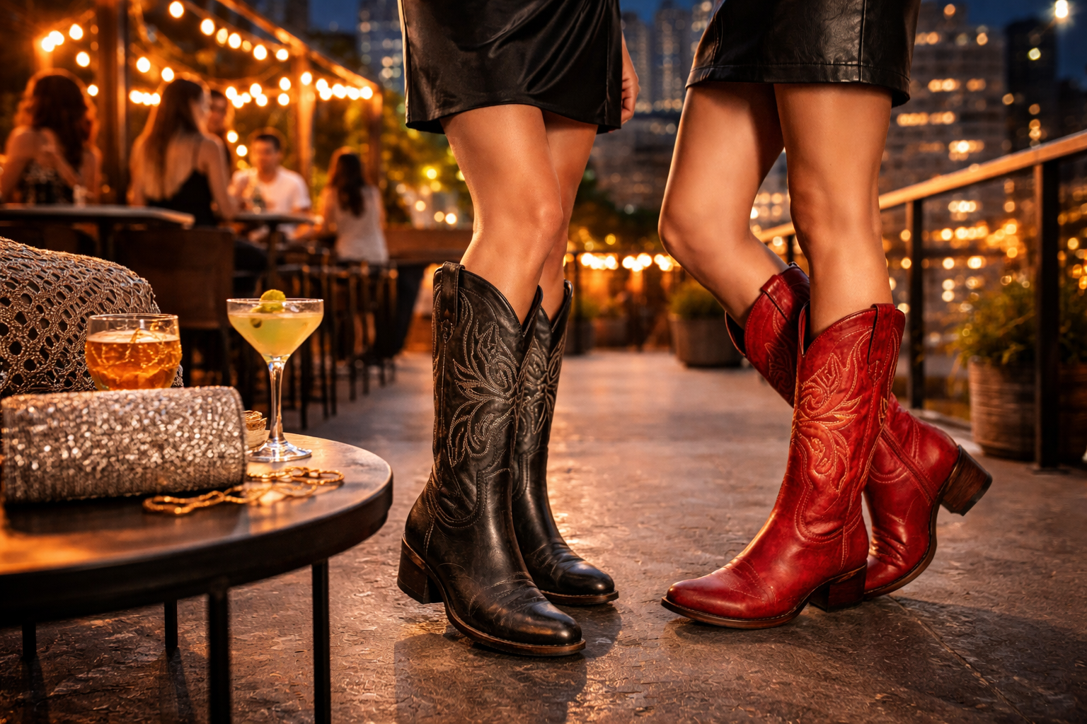 Styling Ladies’ Western Boots for Effortless Night-Out Glam