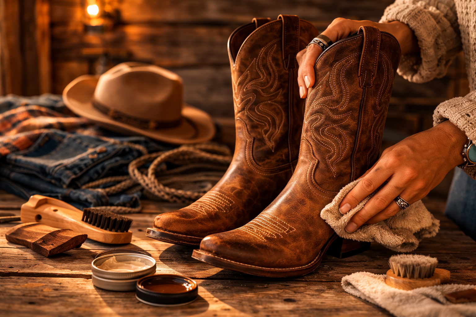 How to Break In Premium Cowboy Boots