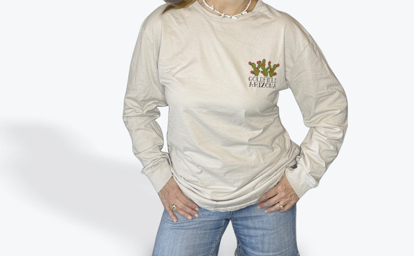 Cowgirl Tattoo Long Sleeve T