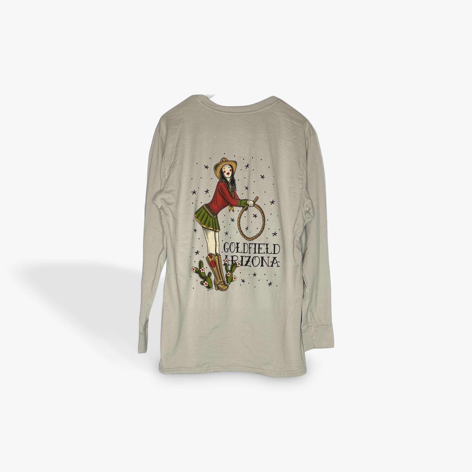 Cowgirl Tattoo Long Sleeve T