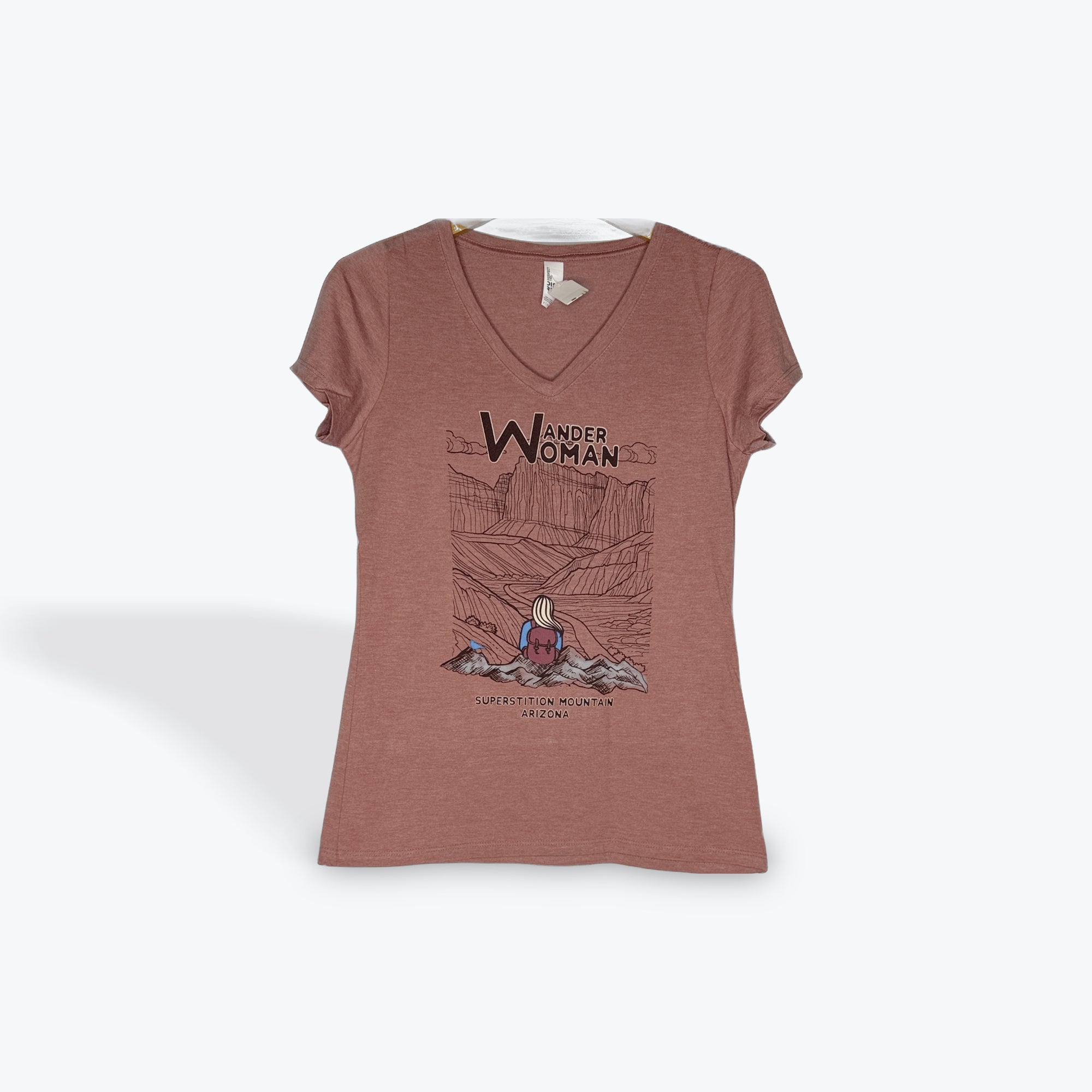 Wander Wmn Cliffs VNeck