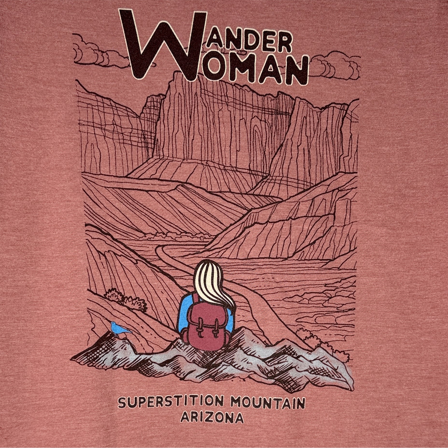 Wander Wmn Cliffs VNeck
