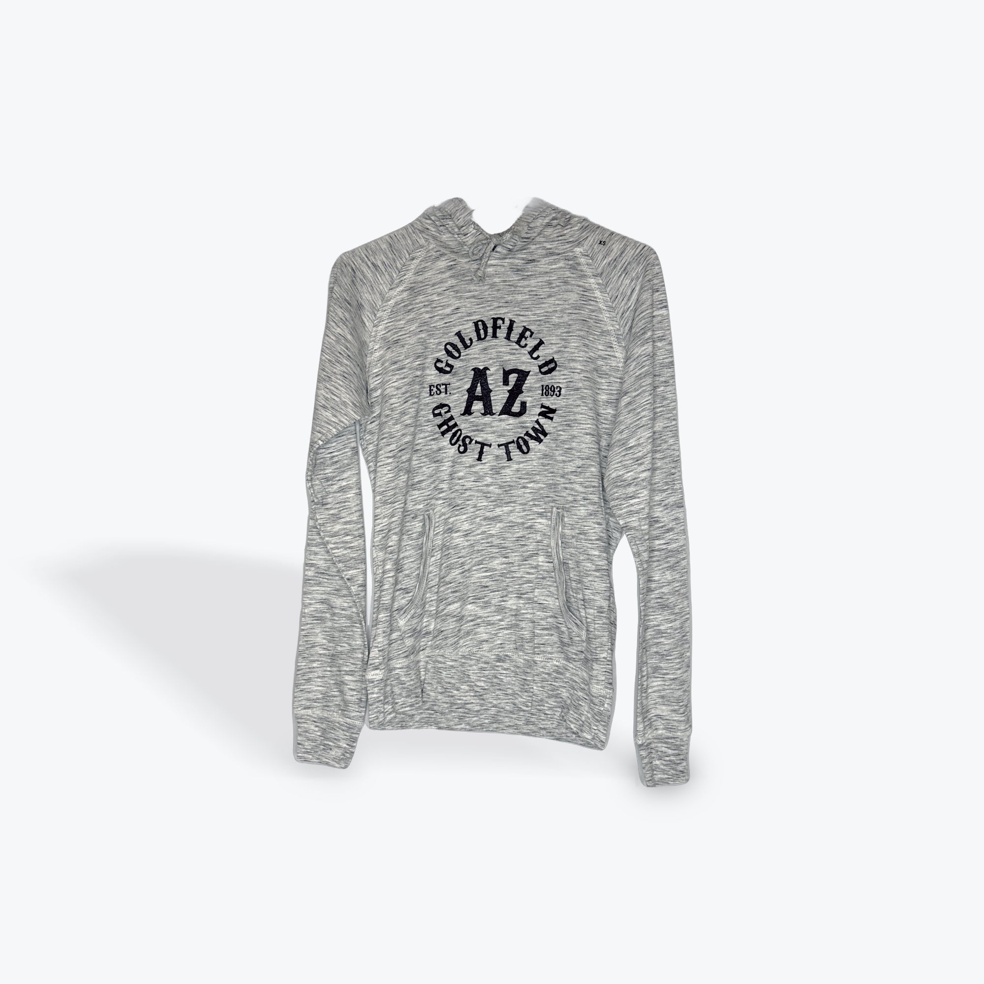 Miles Slub Hooded Tee-IRON