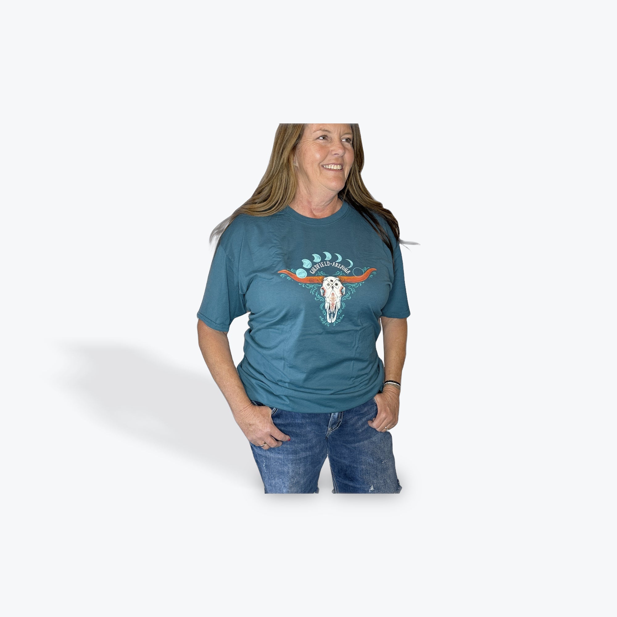 DNO Moon Phase Western Tshirt