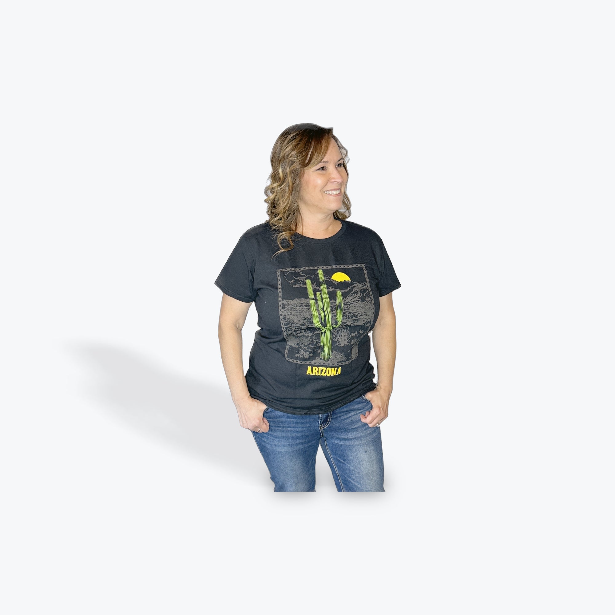DNO-Grn Cactus on Blk